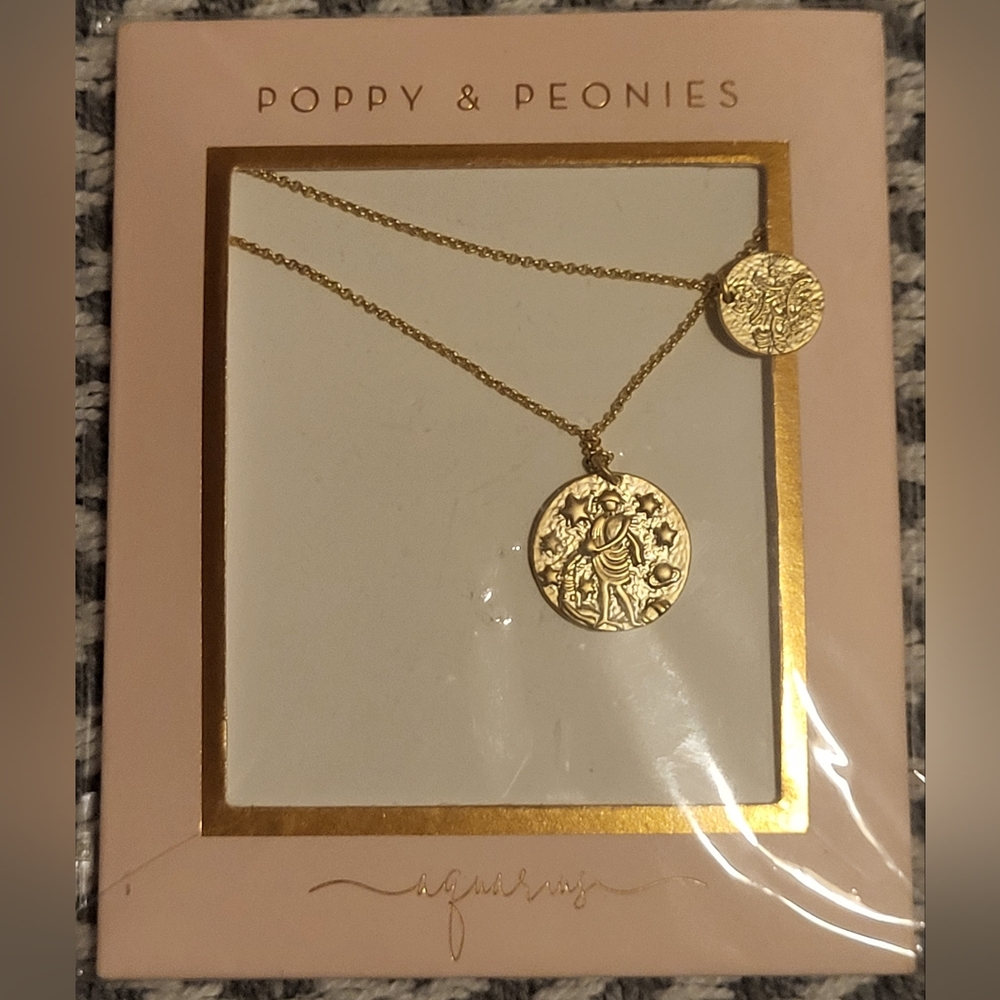 Poppy and Peonies Aquarius Necklace Set